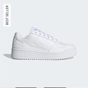 White Adidas Forum Bold Women's Chunky Sneakers